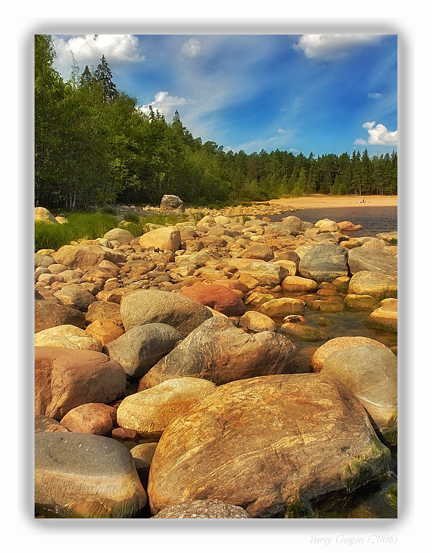 photo "Stone coast" tags: landscape, summer