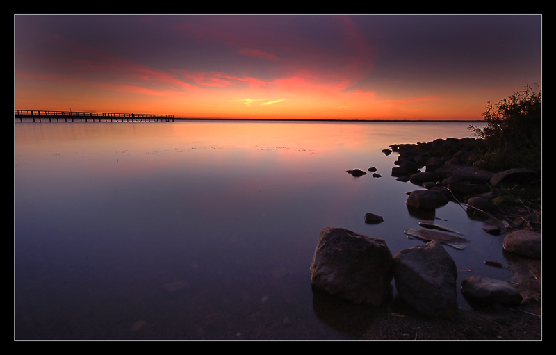 photo "**" tags: landscape, sunset