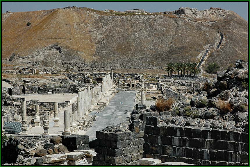 photo "The Roman trace. Beit-She'an" tags: architecture, travel, landscape, 