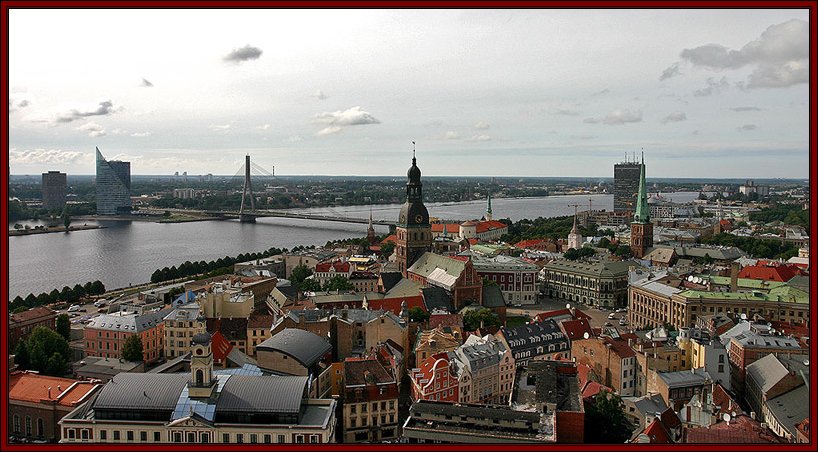 фото "Над Ригой" метки: архитектура, путешествия, пейзаж, Европа