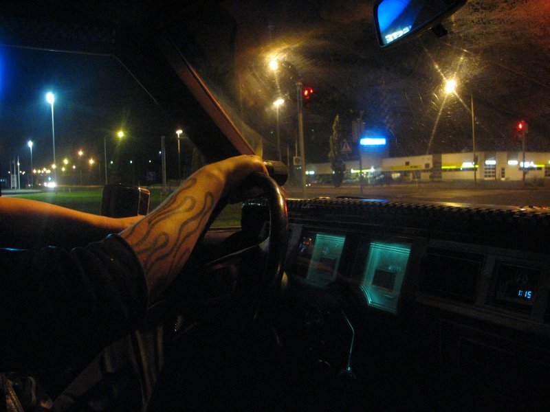 photo "Cruisin'" tags: technics, landscape, night