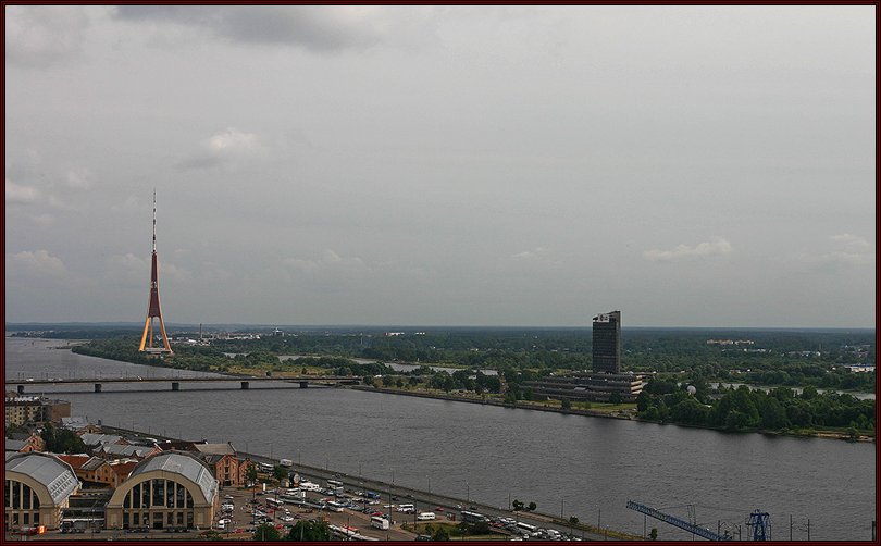 photo "Above Riga From The Other Side" tags: architecture, travel, landscape, Europe