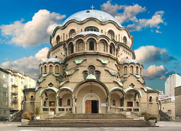 photo "St. Martyr Paraskeva Church in Sofia, Bulgaria" tags: architecture, travel, landscape, Europe
