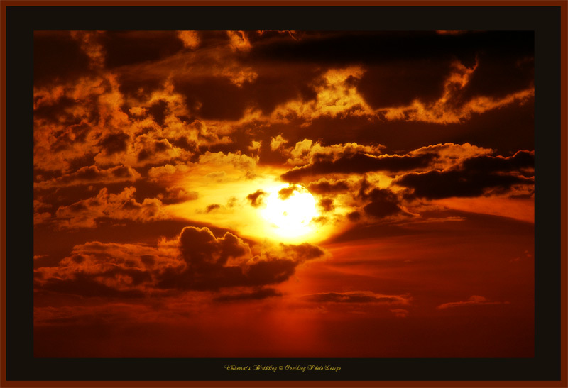photo "Рождение" tags: nature, landscape, sunset