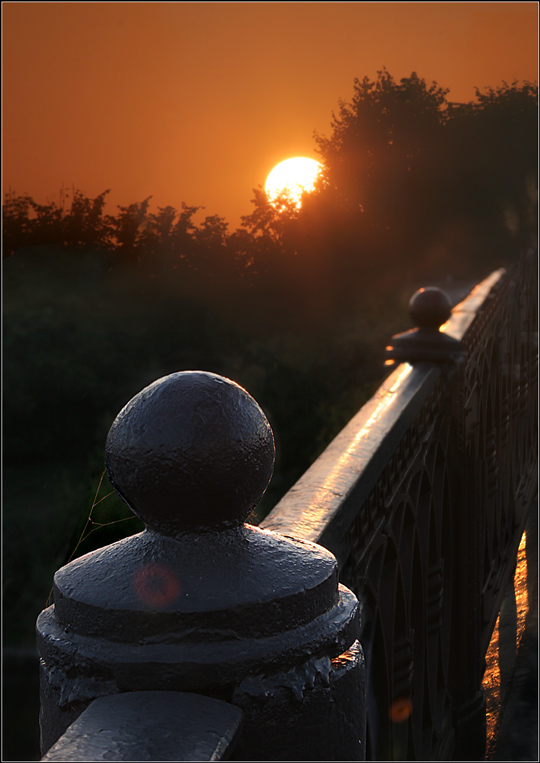 фото "На мосту..." метки: пейзаж, закат