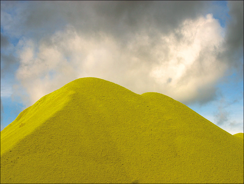 photo "Yellow mountain" tags: landscape, mountains