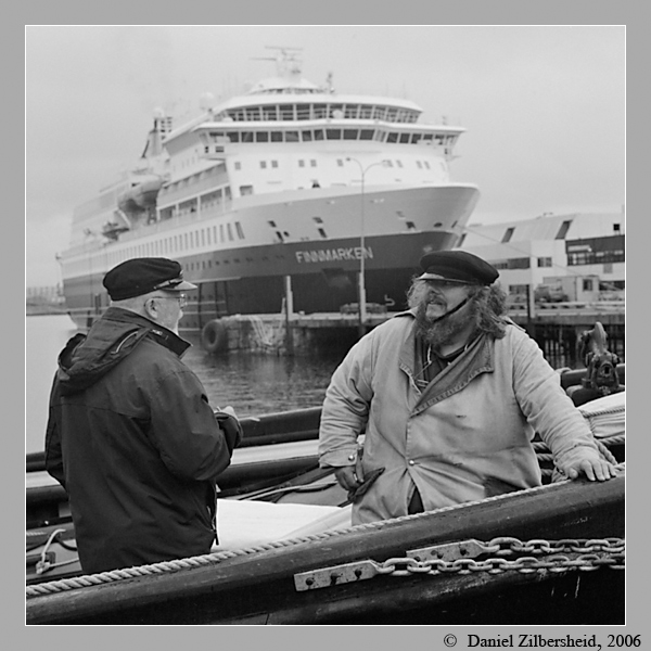 photo "Captain and Boatswain" tags: genre, black&white, 
