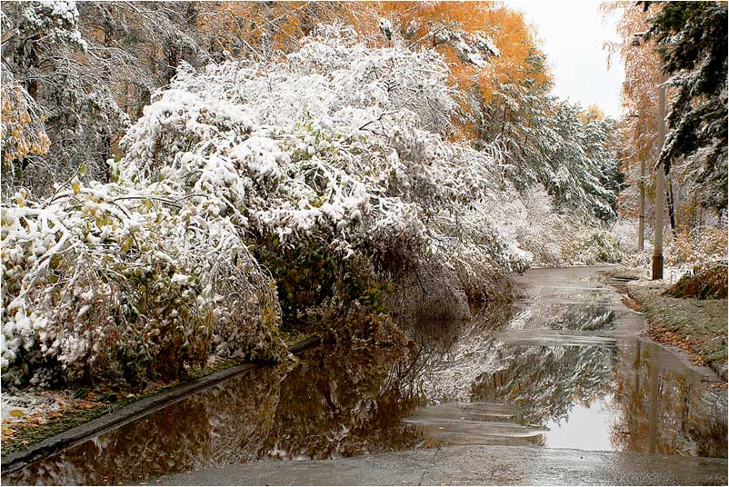 фото "Первый снег" метки: архитектура, пейзаж, 