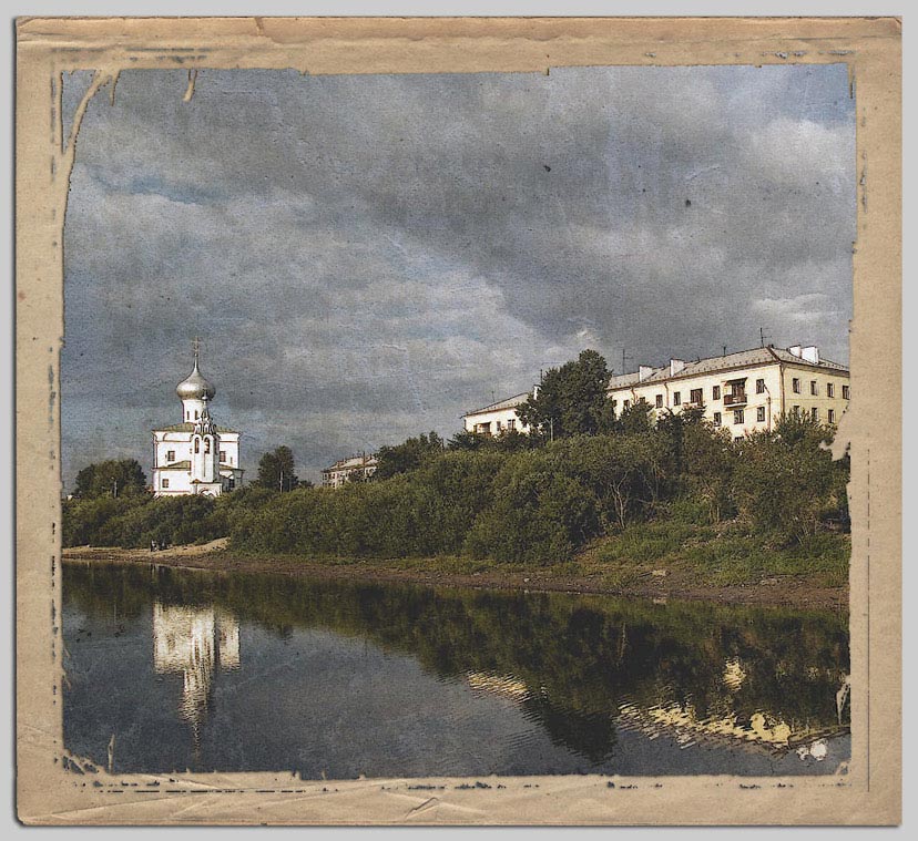 photo "Lengthways across Vologda (5)" tags: landscape, water