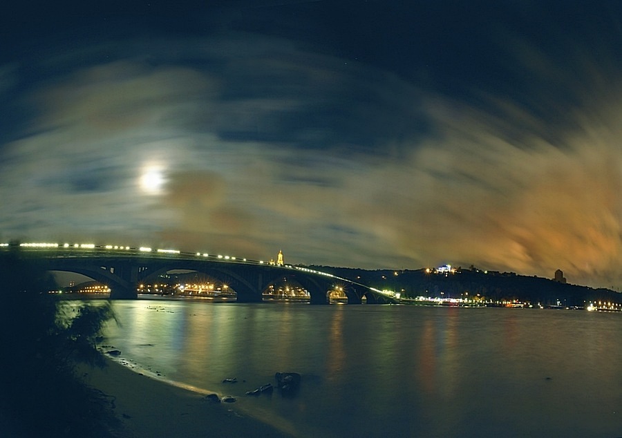 photo "The lunar symphony" tags: panoramic, 