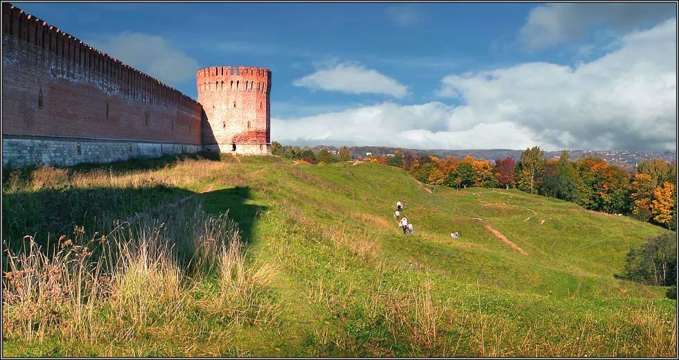 photo "Before walls of city" tags: landscape, architecture, 