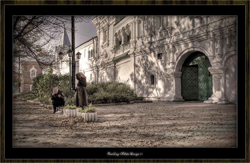 фото "У монастыря" метки: жанр, ретро, 