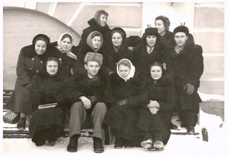 фото "Старшекурсники" метки: ретро, репортаж, 