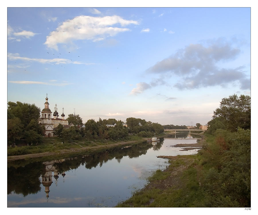 фото "Вдоль по Вологде (7)" метки: пейзаж, вода