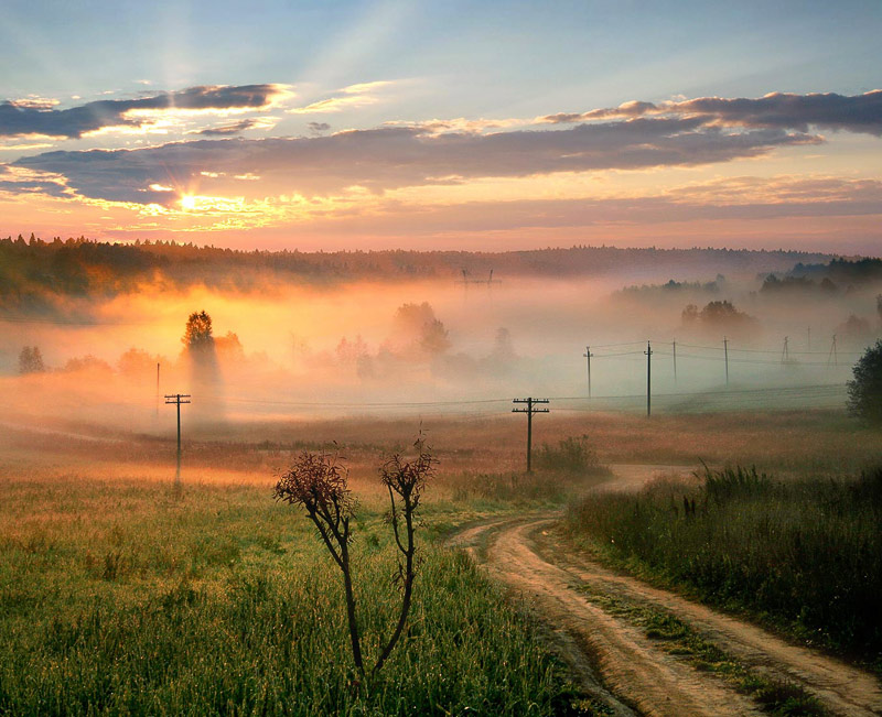 photo "***" tags: landscape, sunset