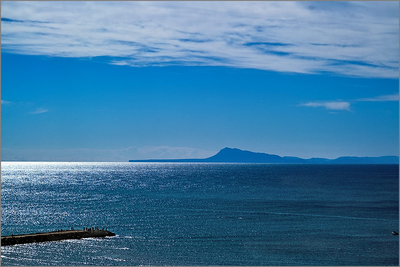 photo "Очень далёкие горы" tags: landscape, summer, water