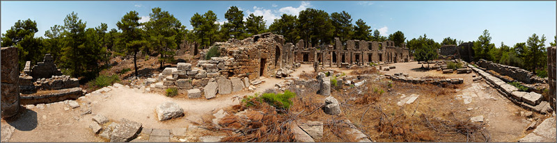 photo "Agora Lyrbe" tags: architecture, panoramic, landscape, 