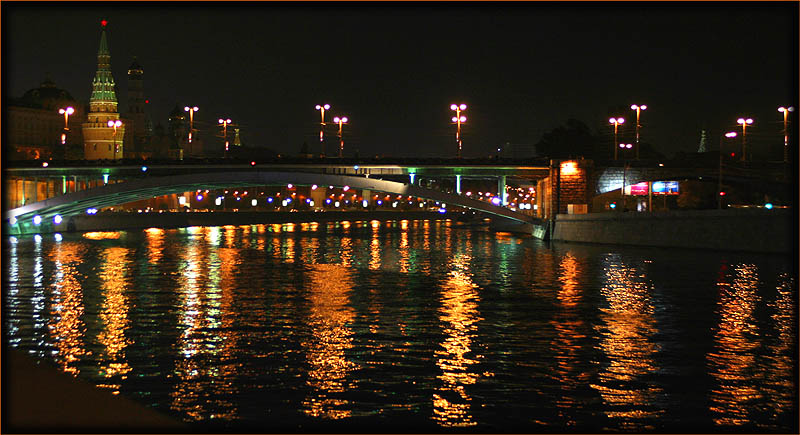 photo "Moscow's night" tags: architecture, landscape, night