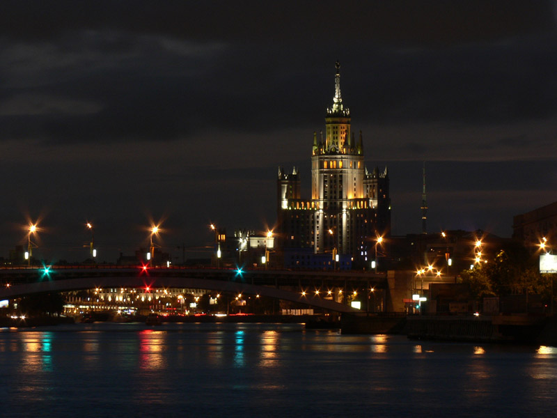 photo "The Night in Moscow" tags: , 