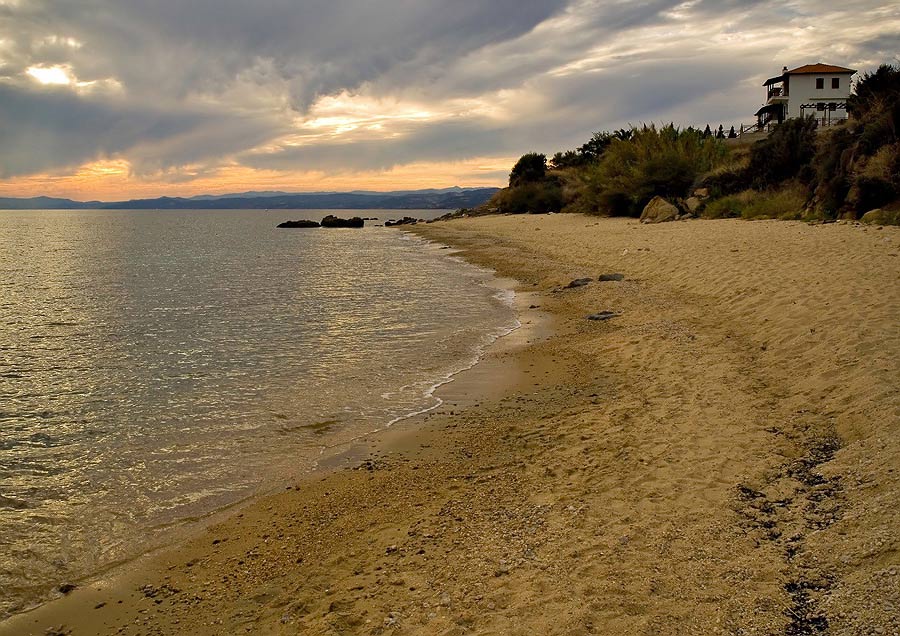 фото "Эгейский закат # 2" метки: пейзаж, вода, закат