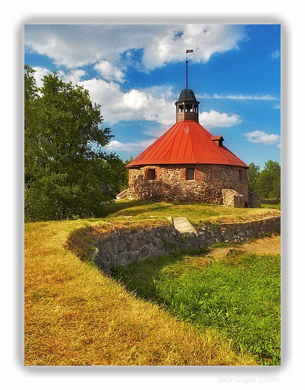 photo "Korela fortress postcard" tags: architecture, landscape, summer