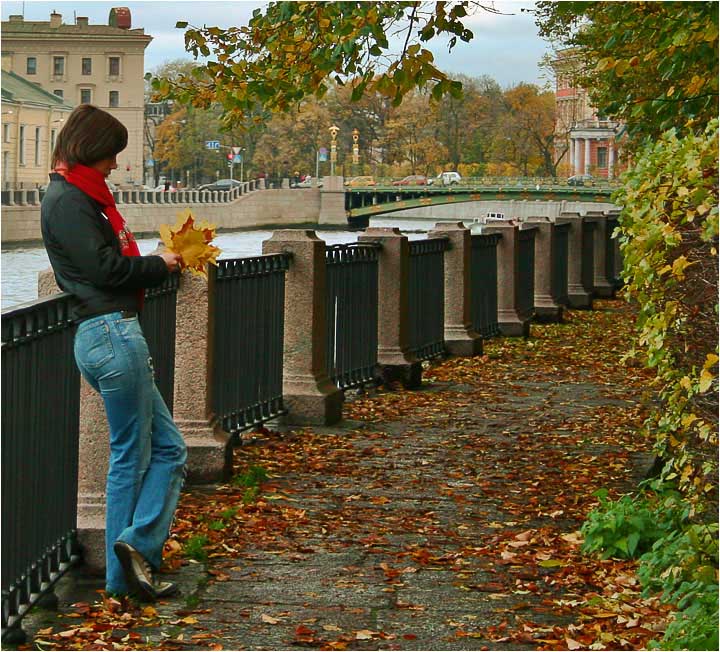 photo "Thoughtful autumn..." tags: landscape, genre, autumn