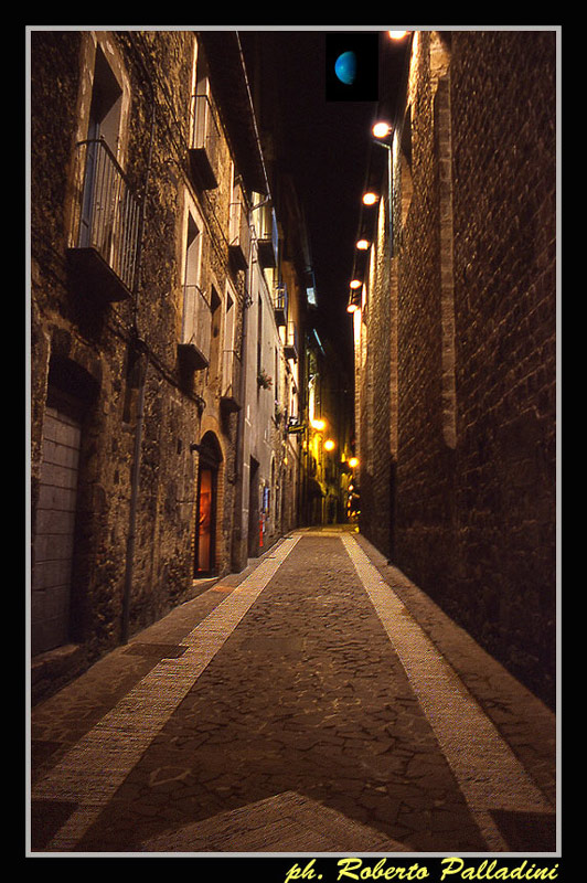 photo "One road of the castle" tags: landscape, night