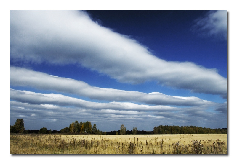 photo "On a north!" tags: landscape, autumn, clouds