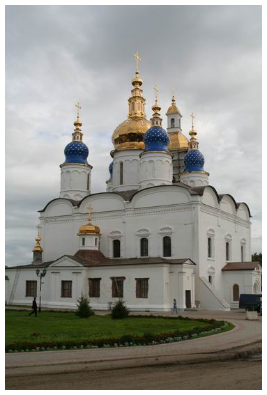 фото "г. Тобольск, Церковь" метки: архитектура, пейзаж, 