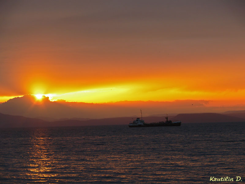 photo "***" tags: landscape, sunset, water