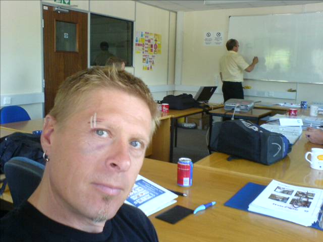 photo "Should be studying!" tags: portrait, man