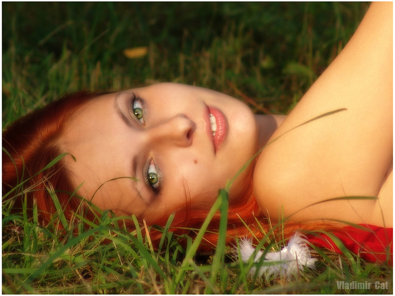 photo "The photostory about a plumelet..." tags: portrait, woman