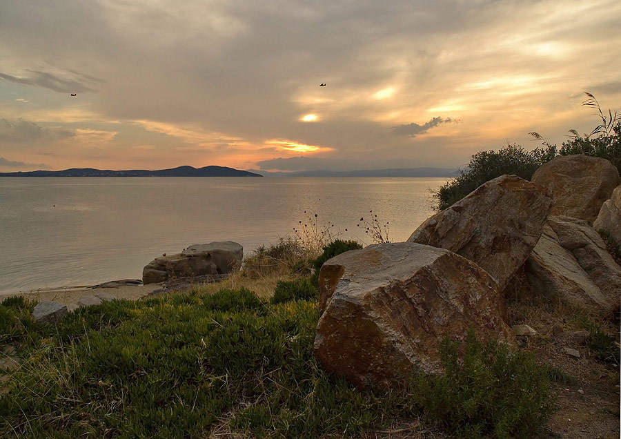 photo "***" tags: landscape, sunset, water