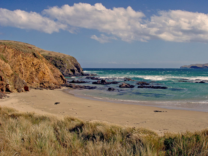 photo "The ocean is blue" tags: landscape, water