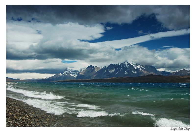 фото "Colorful lakes of Patagonia" метки: пейзаж, вода