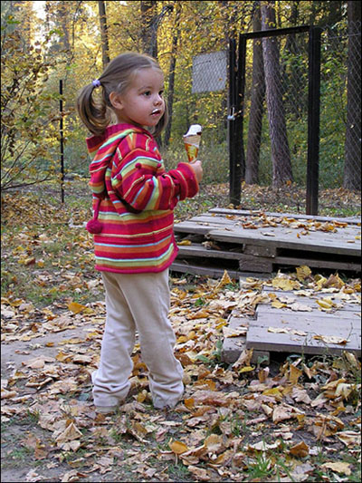 photo "Ice-cream." tags: portrait, children