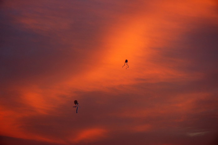 photo "Sky Dances" tags: landscape, clouds, sunset