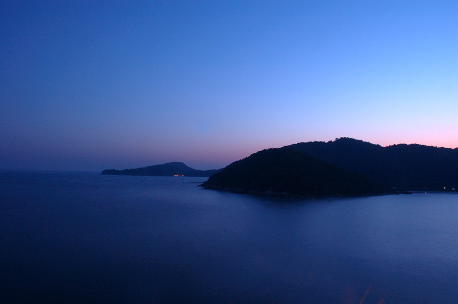 photo "Livre Baia Azul" tags: landscape, night, sunset