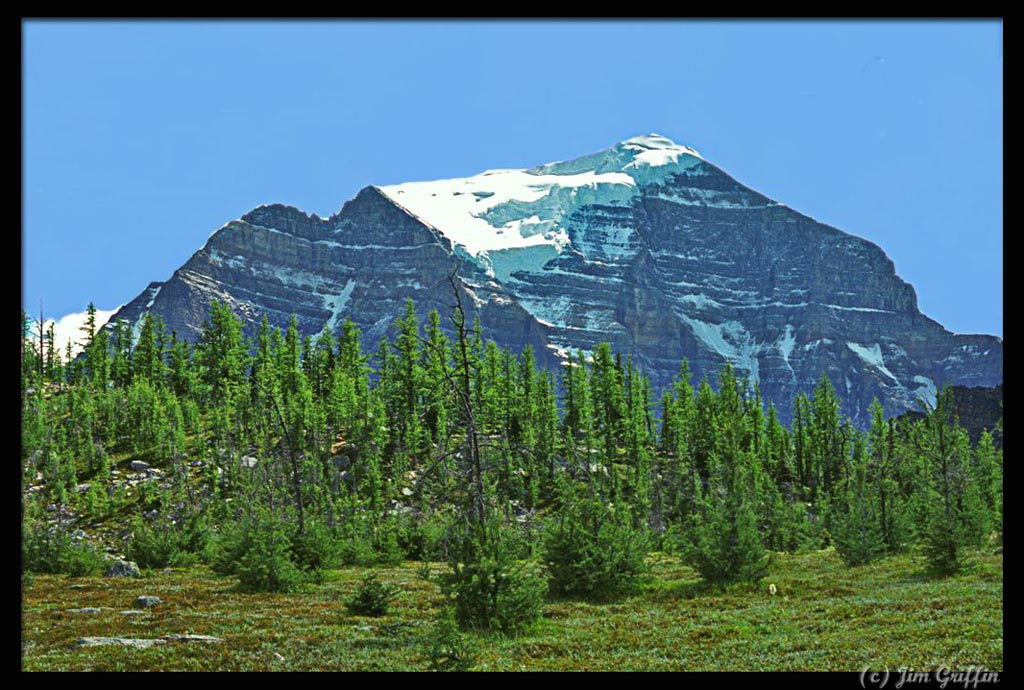 photo "Mt. Temple from Saddleback pass" tags: landscape, mountains