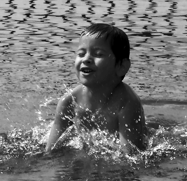 photo "Memories of summer" tags: portrait, black&white, children