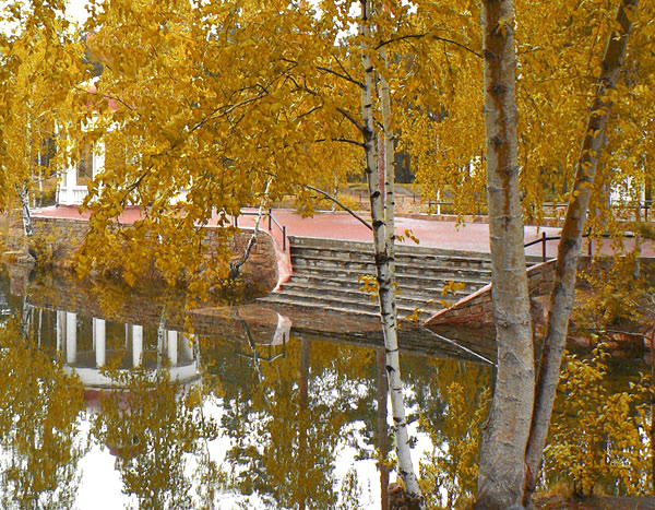 photo "Autumn park" tags: landscape, autumn, water
