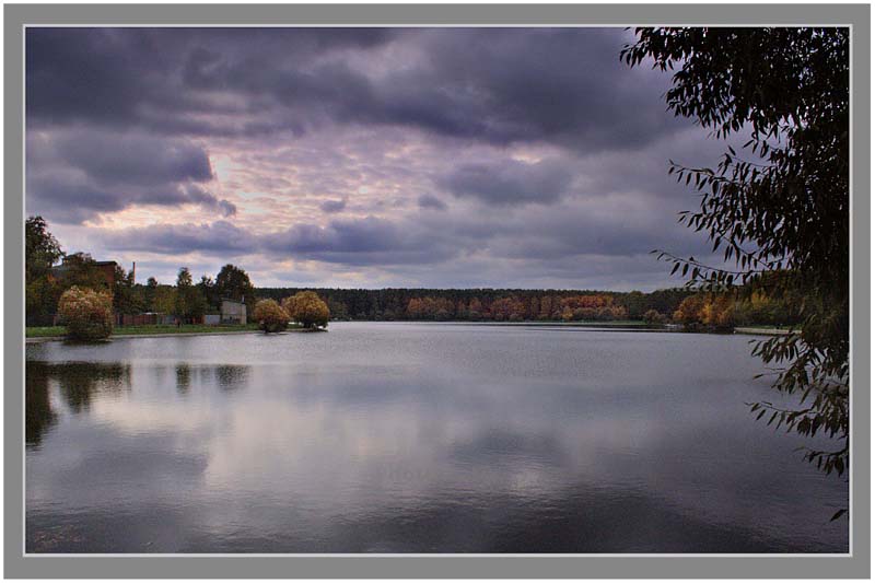 фото "Идет ноябрь" метки: пейзаж, вода, облака