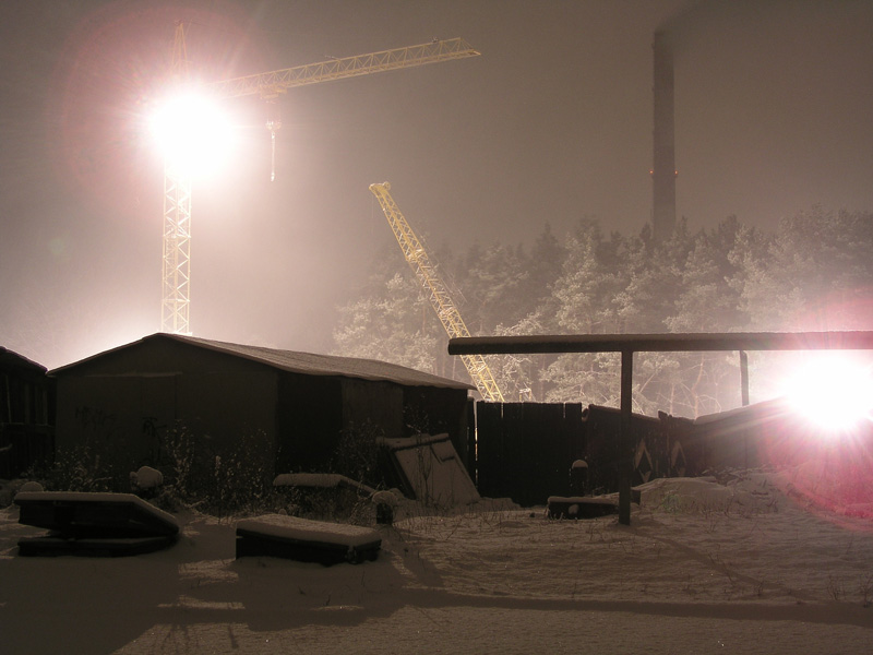 photo "***" tags: landscape, night, winter