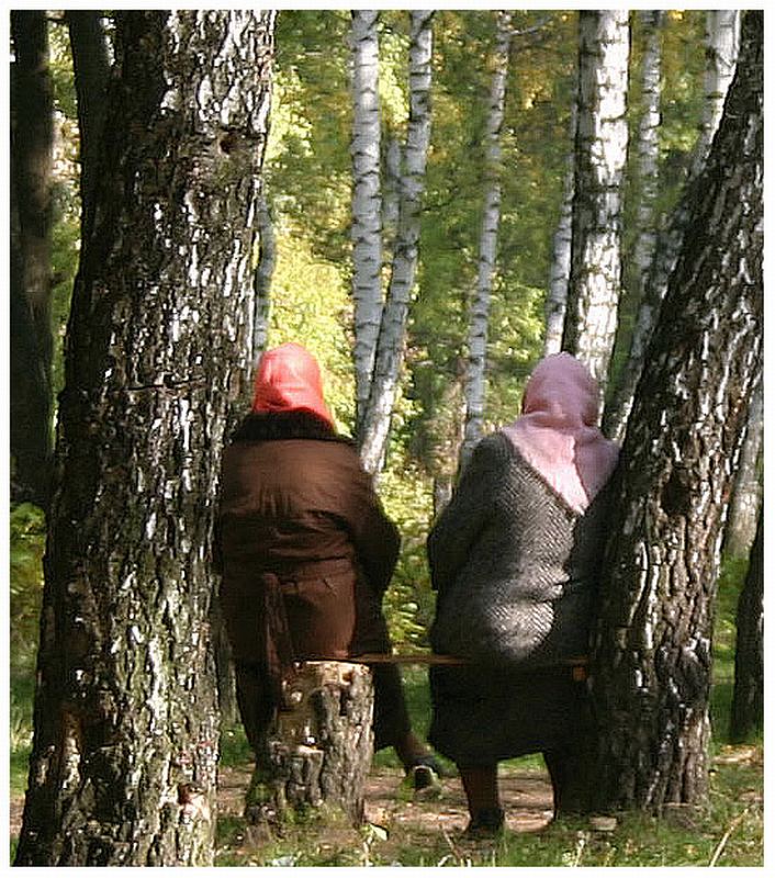 photo "Girl talk" tags: still life, landscape, forest