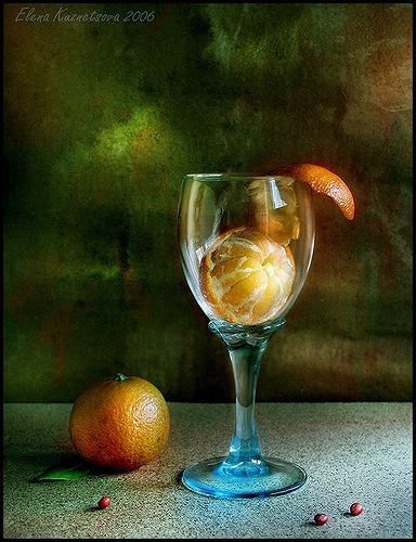 photo "etude con mandarinas" tags: still life, 