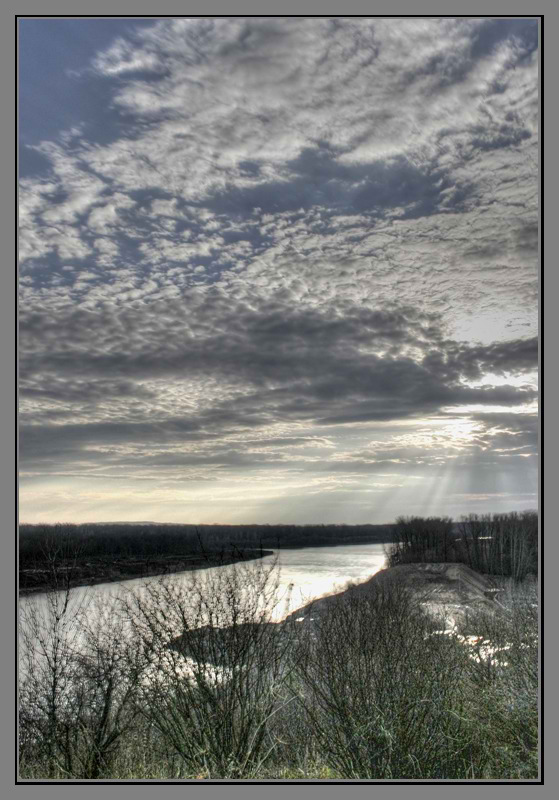 фото "Ноябрь.Сумерки..." метки: пейзаж, закат