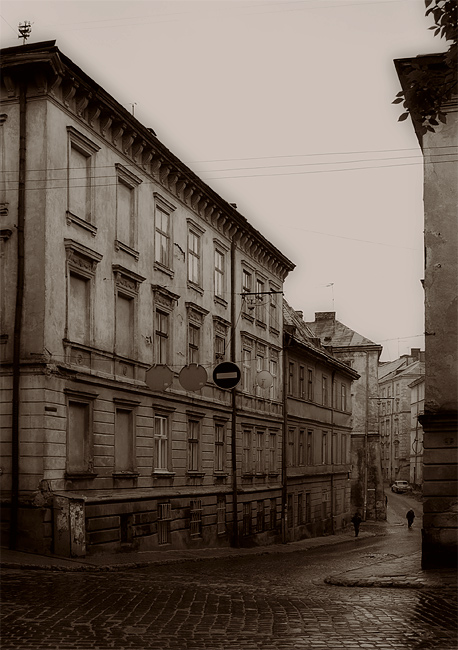 photo "forbidden" tags: architecture, black&white, landscape, 