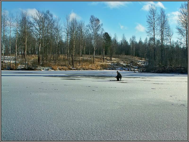 photo "Winter fishing" tags: landscape, autumn