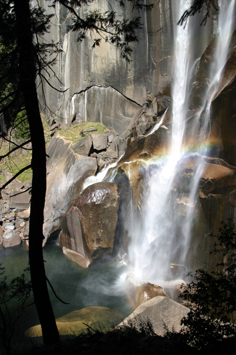 photo "Vernal Falls, Yosemite NP, California" tags: landscape, water