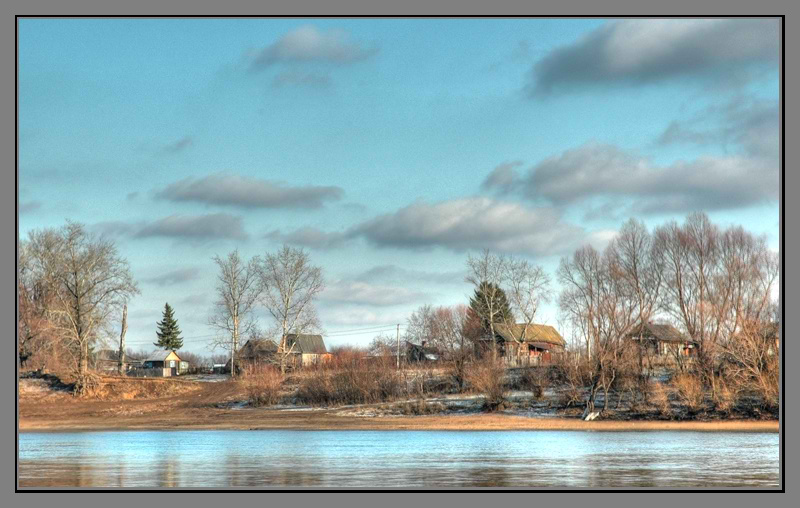 фото "Ноябрь.Деревня Дудкино..." метки: пейзаж, осень
